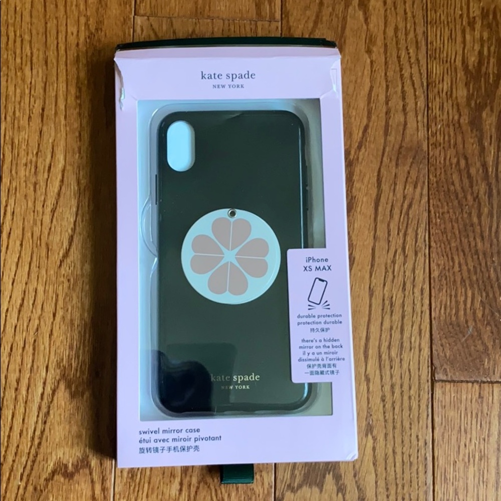 Kate Spade iPhone XS Max case with mirror